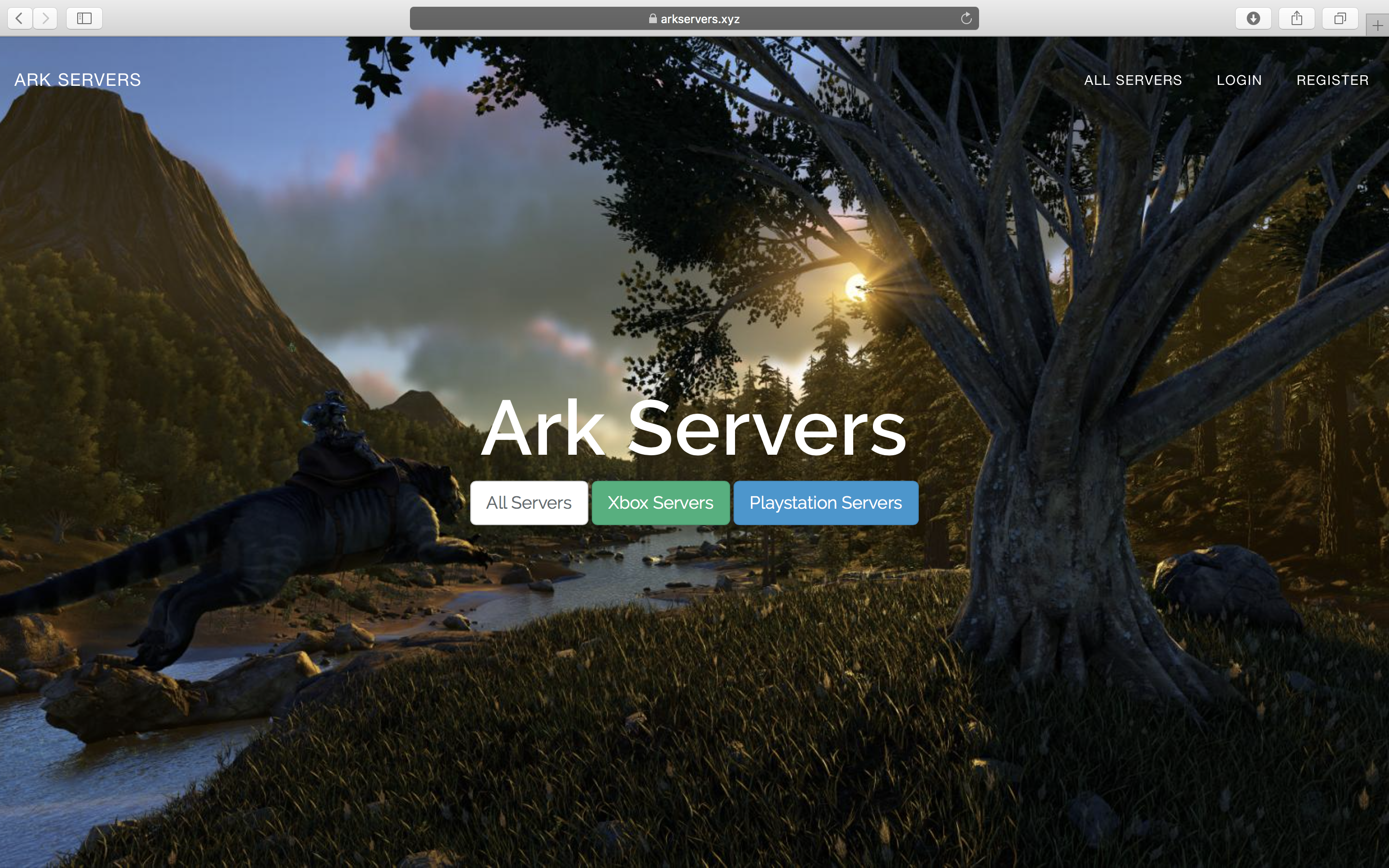 dedicated ark server setting